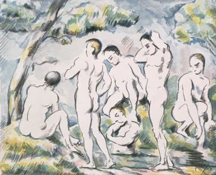 Baigneurs dans un paysage, 1898